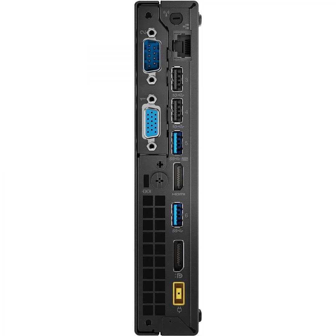Lenovo ThinkCentre M920q Tiny Desktop,Intel 6 Core i5-8500T,16GB RAM,256GB NVME SSD,HDMI,DisplayPort,WiFi,Bluetooth,Wireless Keyboard Mouse,Windows 11 (Renewed) - Image 4