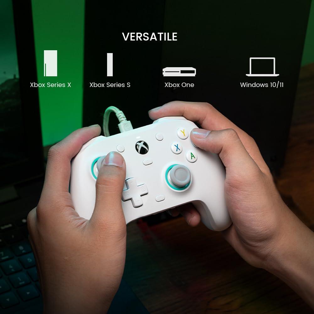GameSir G7 SE Wired Controller for Xbox Series X|S, Xbox One & Windows 10/11, Plug and Play Gaming Gamepad with Hall Effect Joysticks/Hall Trigger, 3.5mm Audio Jack - Image 8