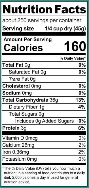 Ralston Family Farms Traditional White Rice 25 lb Bucket, American Grown, Non-GMO, Naturally Gluten Free - Image 2