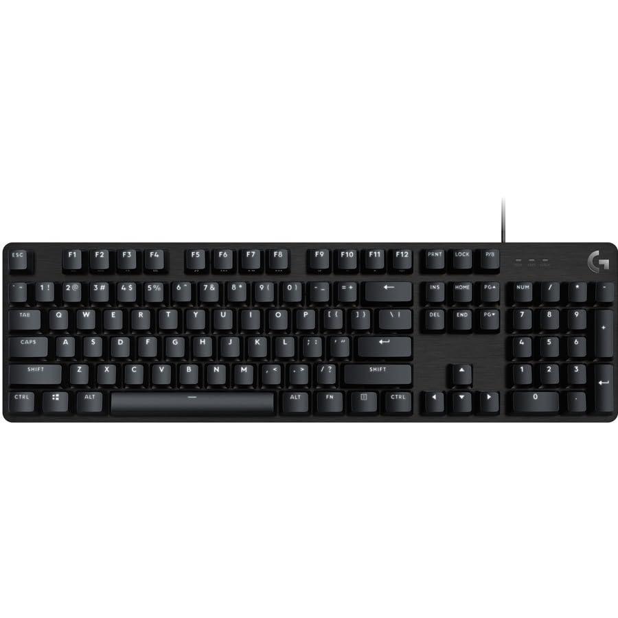 Logitech G413 SE Full-Size Mechanical Gaming Keyboard - Backlit Keyboard with Tactile Mechanical Switches, Anti-Ghosting, Compatible with Windows, macOS - Black Aluminum - Image 4