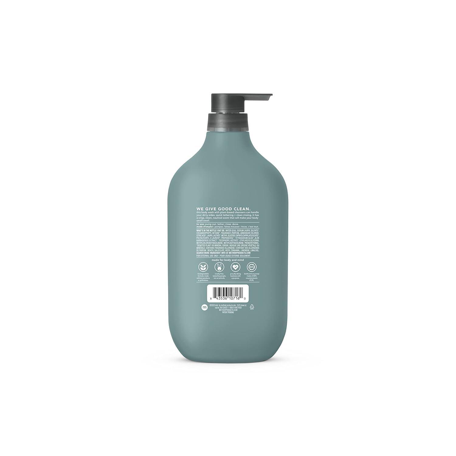 Method Body Wash, Sea + Surf, Paraben and Phthalate Free, Biodegradable Formula, 28 oz, (Pack of 1) - Image 3