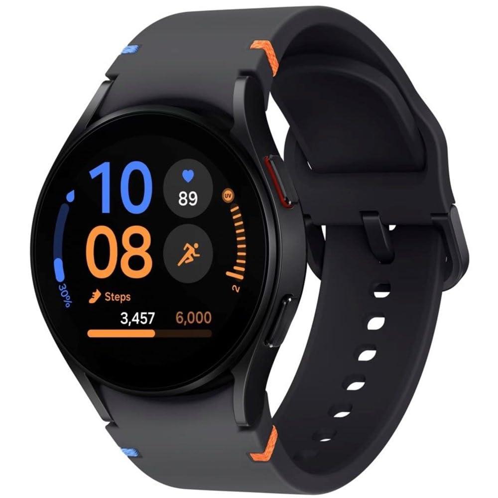 Samsung Galaxy Watch FE (40mm) AI Smartwatch w/ 1.2" Amoled Screen, Wear OS 5, Wi-Fi, Bluetooth, Heart Rate, International Model R861N (Black) - Image 3