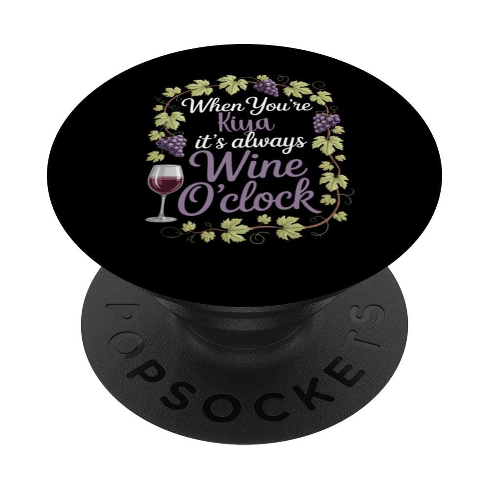 KIYA Personalized Women's Gift Custom KIYA PopSockets Adhesive PopGrip