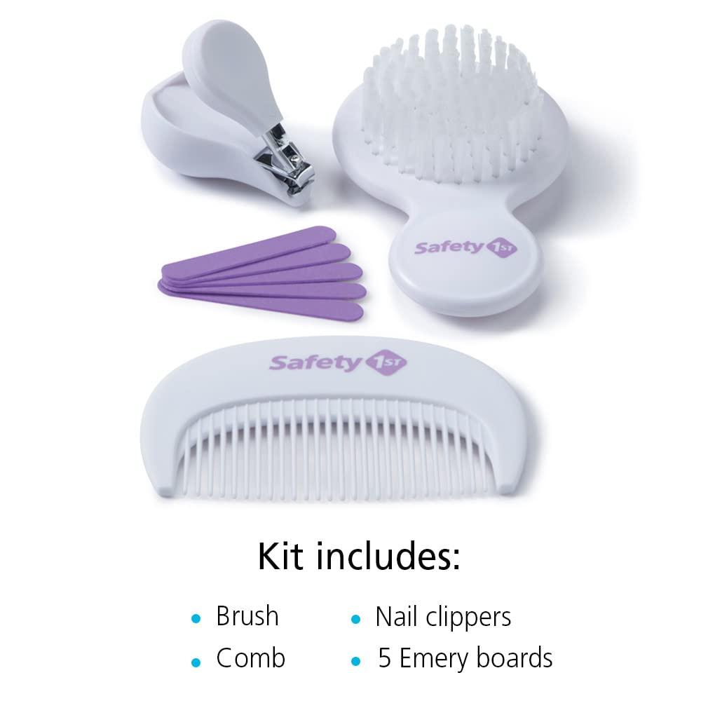Safety 1st Deluxe Baby Healthcare and Grooming Kit, Pyramids Grape Juice, Newborn Baby Essentials, One Size, 24 Pieces - Image 4