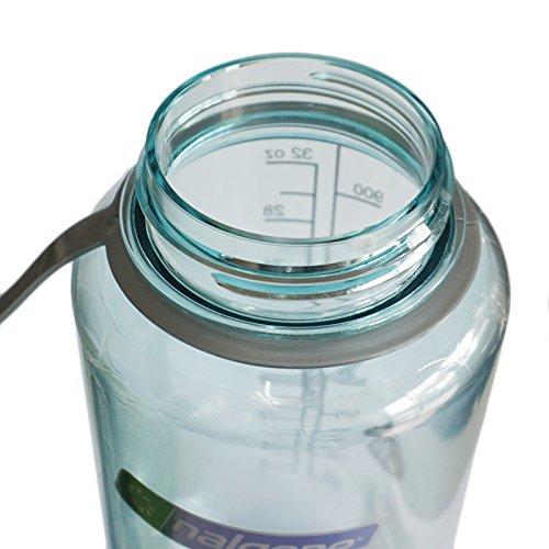 Nalgene Sustain Tritan BPA-Free Water Bottle Made with Material Derived from 50% Plastic Waste, 32 OZ, Wide Mouth - Image 3