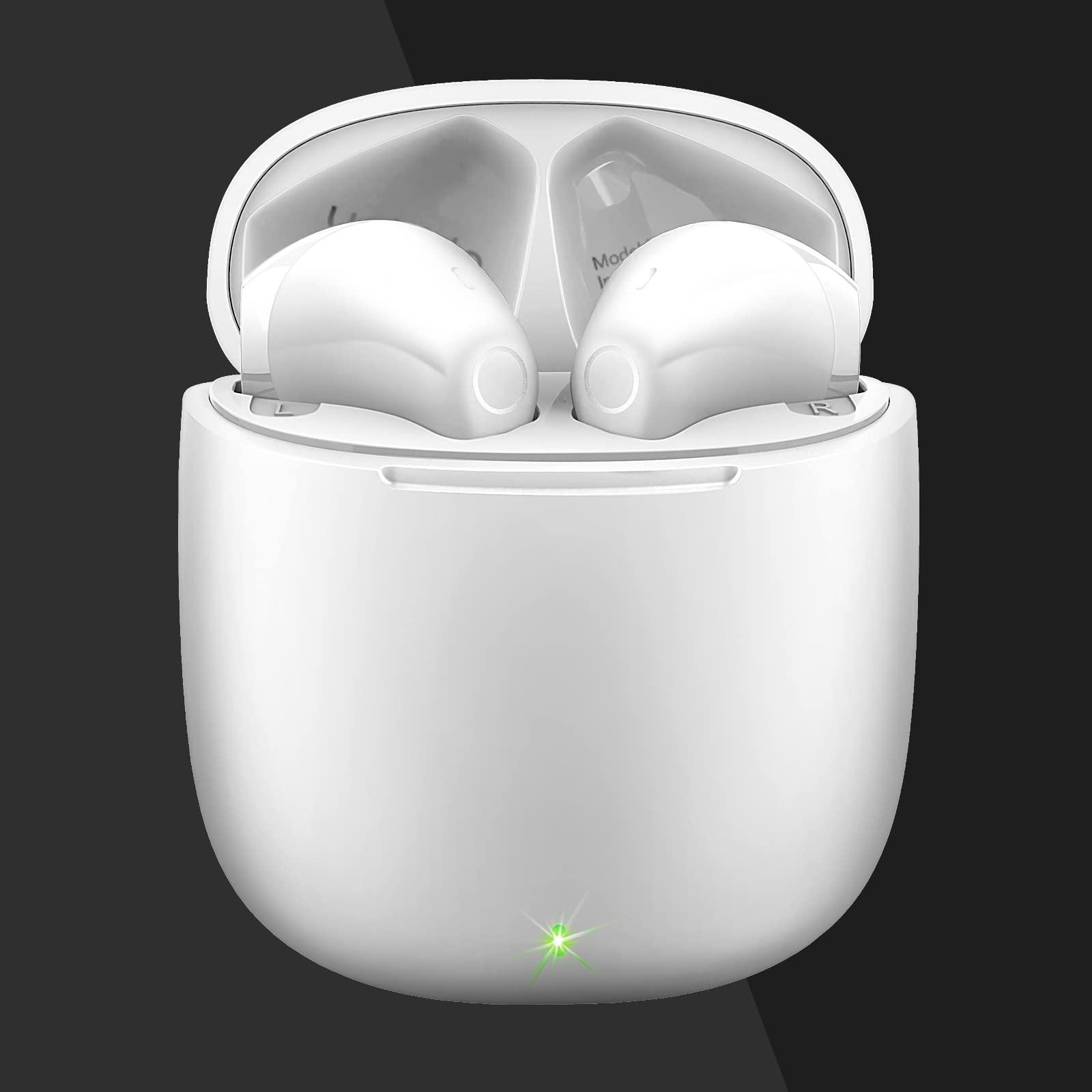 yobola Wireless Earbuds, Bluetooh Earbuds, Deep Bass Light Weight Mini Wireless Headphones for Running/Fitness, 25Hrs Playtime, Built-in Microphone, Touch Control, IPX5 Waterproof - Image 3