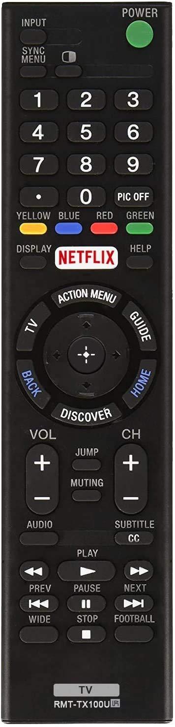 RMT-TX100U Universal Remote Control for Sony-TV-Remote All Sony LCD LED HDTV Smart bravia TVs - No Setup Needed - Image 3
