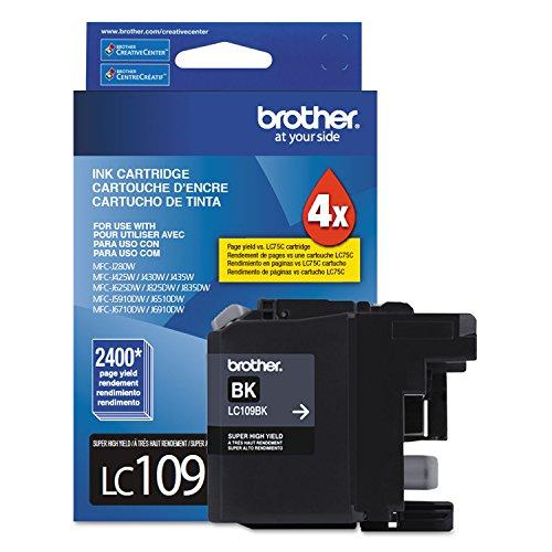 Brother Printer Ultra High Yield Inkjet Cartridge - Black (LC109BK) - Image 2