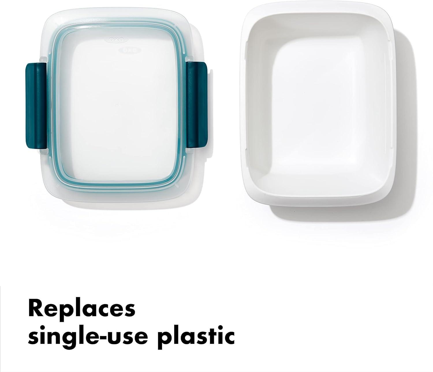 OXO Good Grips Prep & Go Container 3.3 Cups/0.78 L - Leakproof Food Storage, Pack of 4 - Image 4