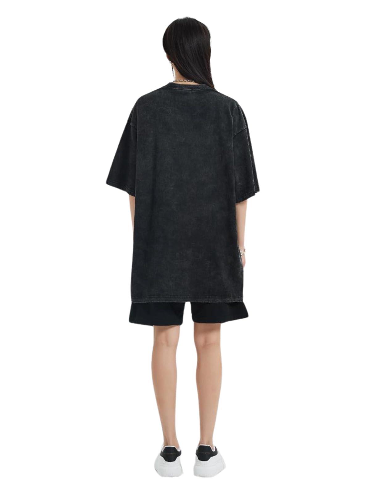 Aelfric Eden Womens Washed Vintage Oversized Tshirt Cotton Baggy Tees Boyfriend Workout Short Sleeve Unisex Summer Tops - Image 5