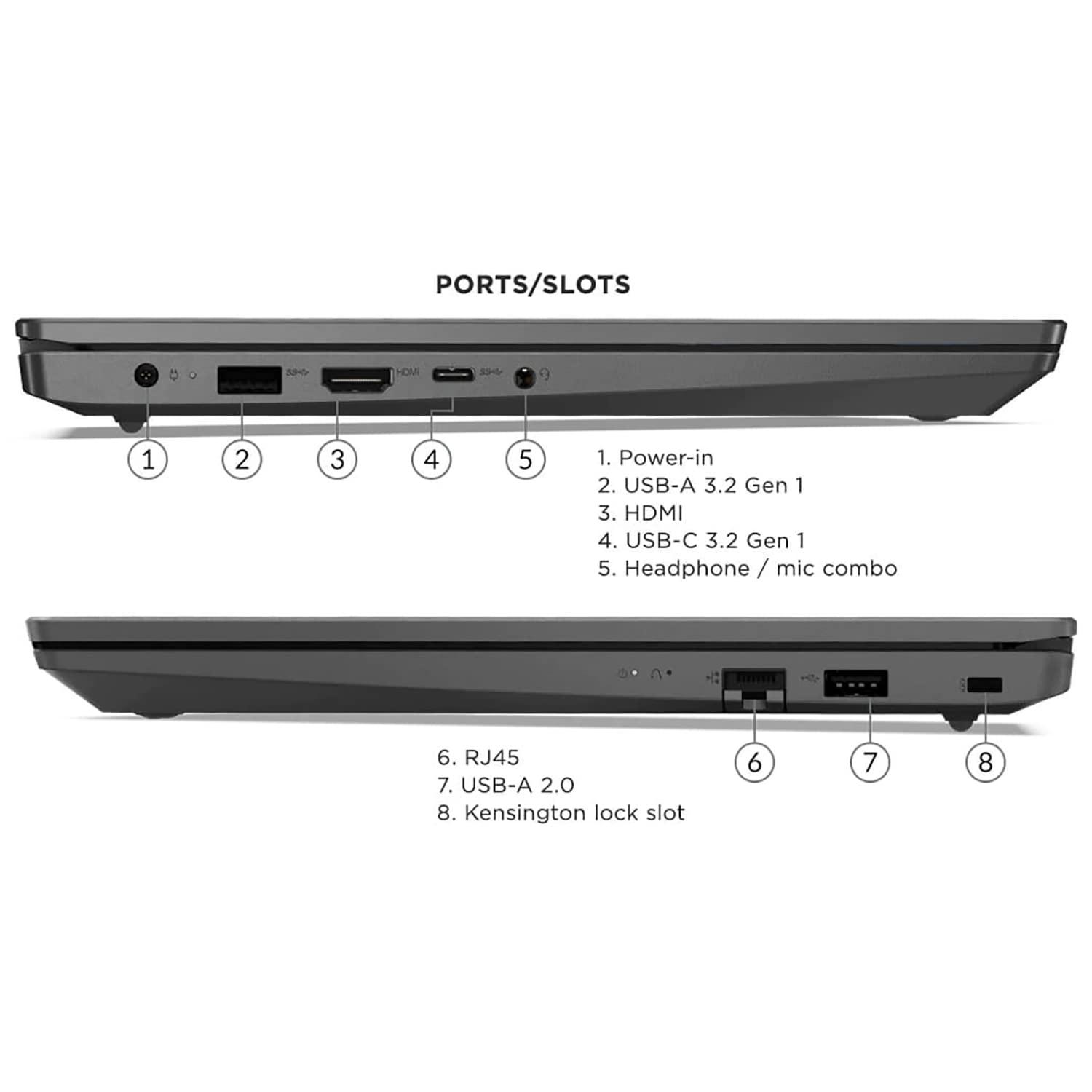 Lenovo 2023 V15 G3 15.6" FHD Business Laptop Computer, 12th Gen Intel 10 Cores i5-1235U (Beat i7-1195G7), 16GB DDR4 RAM, 1TB PCIe SSD, 802.11AC WiFi, Bluetooth 5.1, Windows 11 Pro, AZ-XUT Cable - Image 8