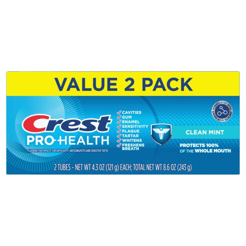 Crest Pro-Health Clean Mint Toothpaste (4.3oz) Twin Pack - Image 8