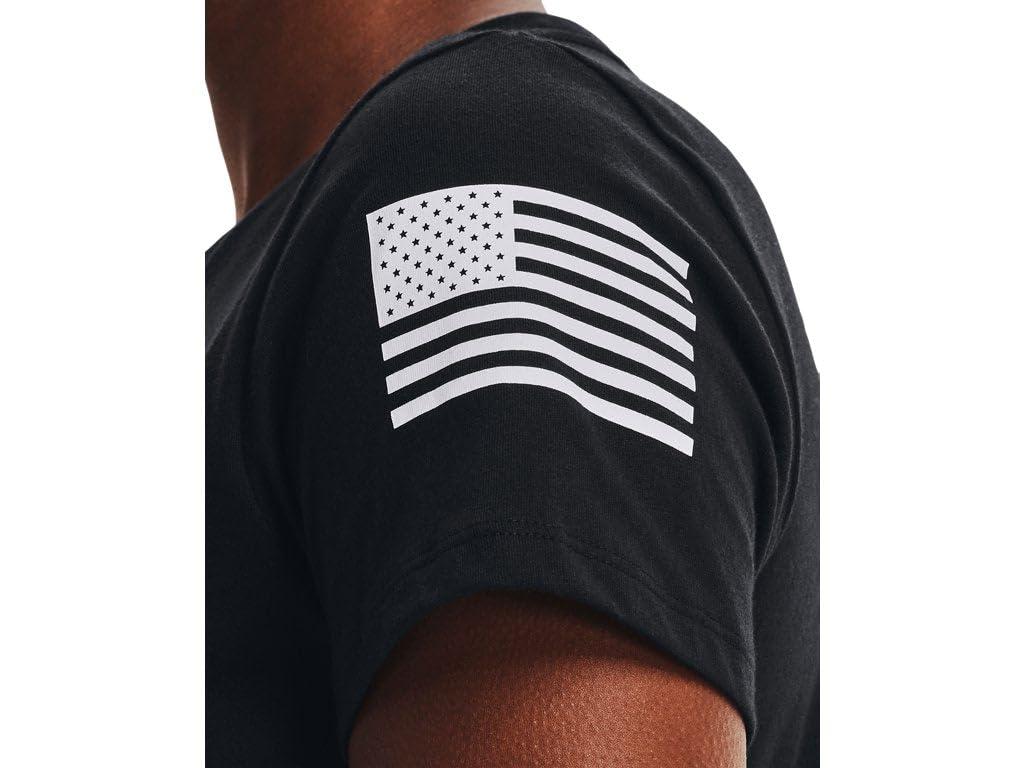 Under Armour Women's New Freedom Flag T-Shirt - Image 6