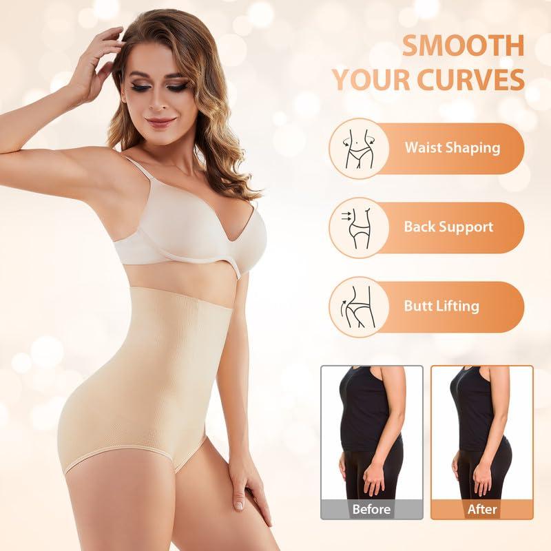 Body Shaper for Women, High Waisted Tummy Firm Control Slimming Waist Panties - Image 4