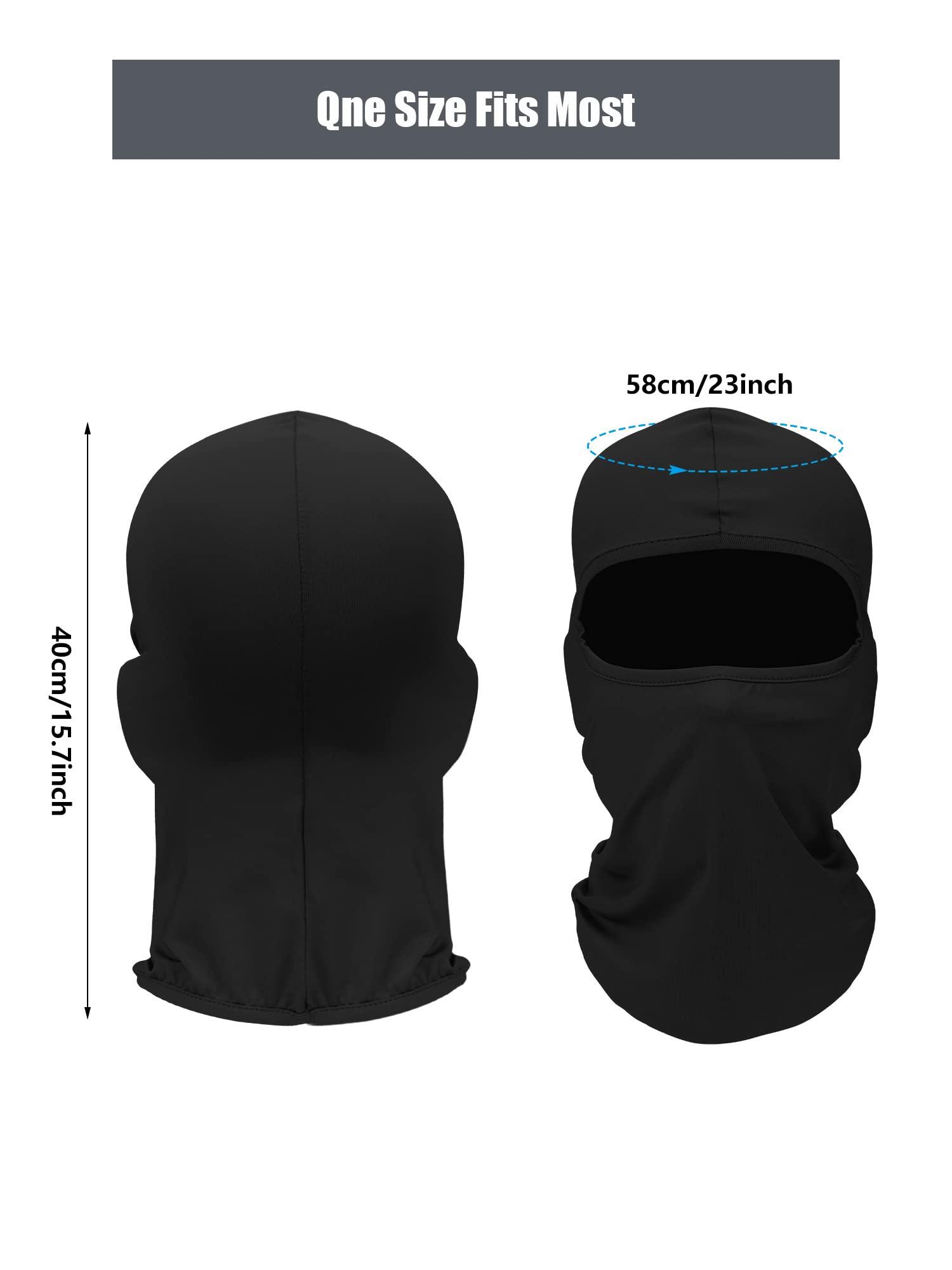 SATINIOR 6 Pcs Ski Mask Cover Balaclava Full Face Mask Summer Face Cover UV Protection Balaclava Men Women Outdoor Sports - Image 2