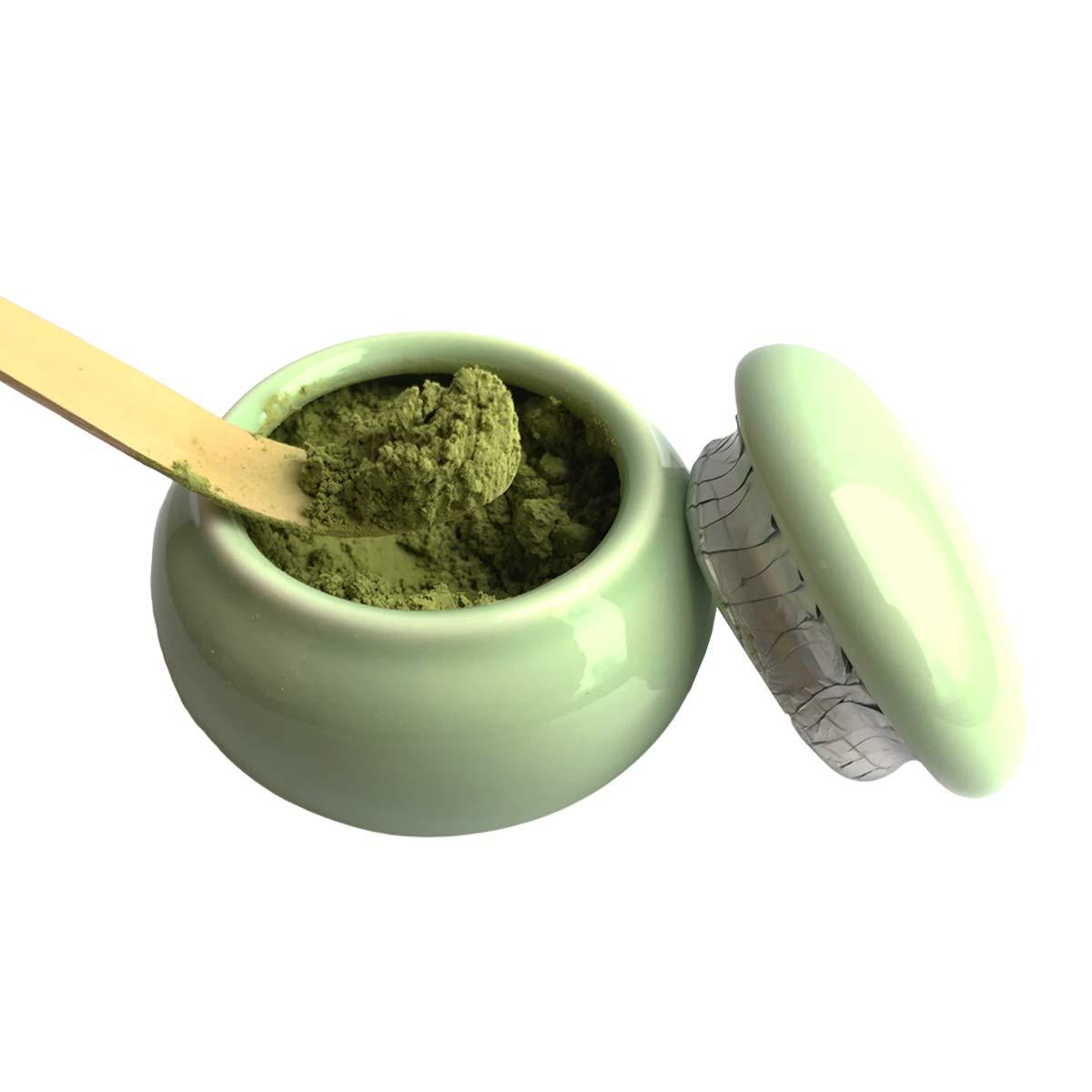 Artcome Traditional Japanese Matcha Tea Set, Matcha Whisk, Traditional Scoop, Matcha Bowl & Caddy, Ceramic Whisk Holder, Handmade Matcha Ceremony Kit (9Pcs) - Image 5