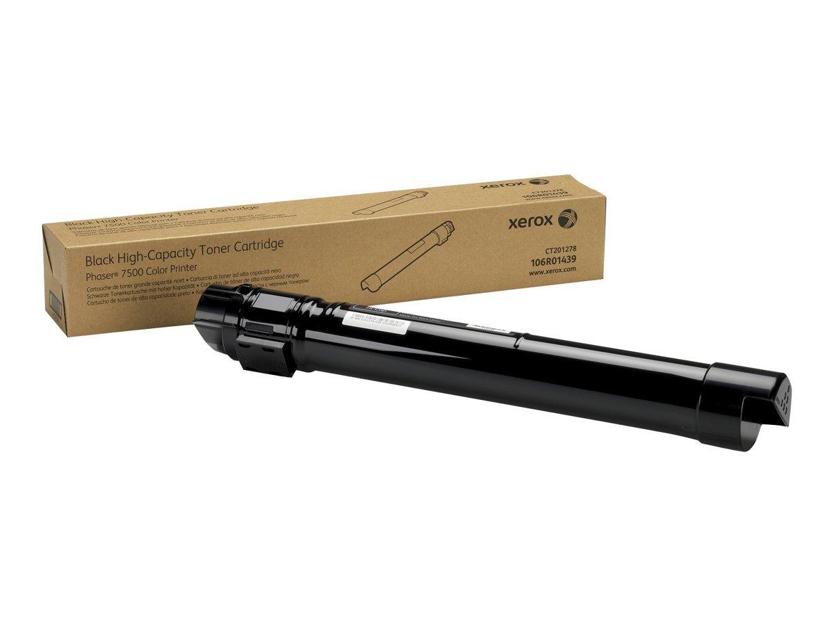 Xerox 106R01439 Phaser 7500 Black High Capacity Toner Cartridge
