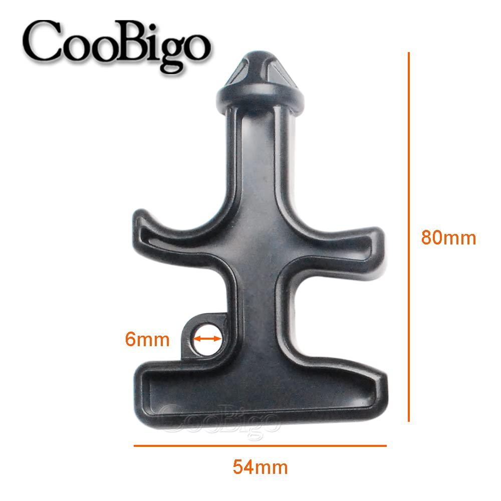 3pcs Pack Mixed Colors Portable Stinger Duron Steel Drill POM Protect Combat Tool Key Chain Outdoor Camping Survival Tactical Kits (Mixed 3 Colors in Package) - Image 2