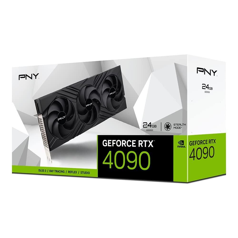 PNY GeForce RTX™ 4090 24GB Verto™ Triple Fan Graphics Card DLSS 3 (384-bit PCIe 4.0, GDDR6X, Supports 4k, Anti-Sag Bracket, HDMI/DisplayPort) - Image 10