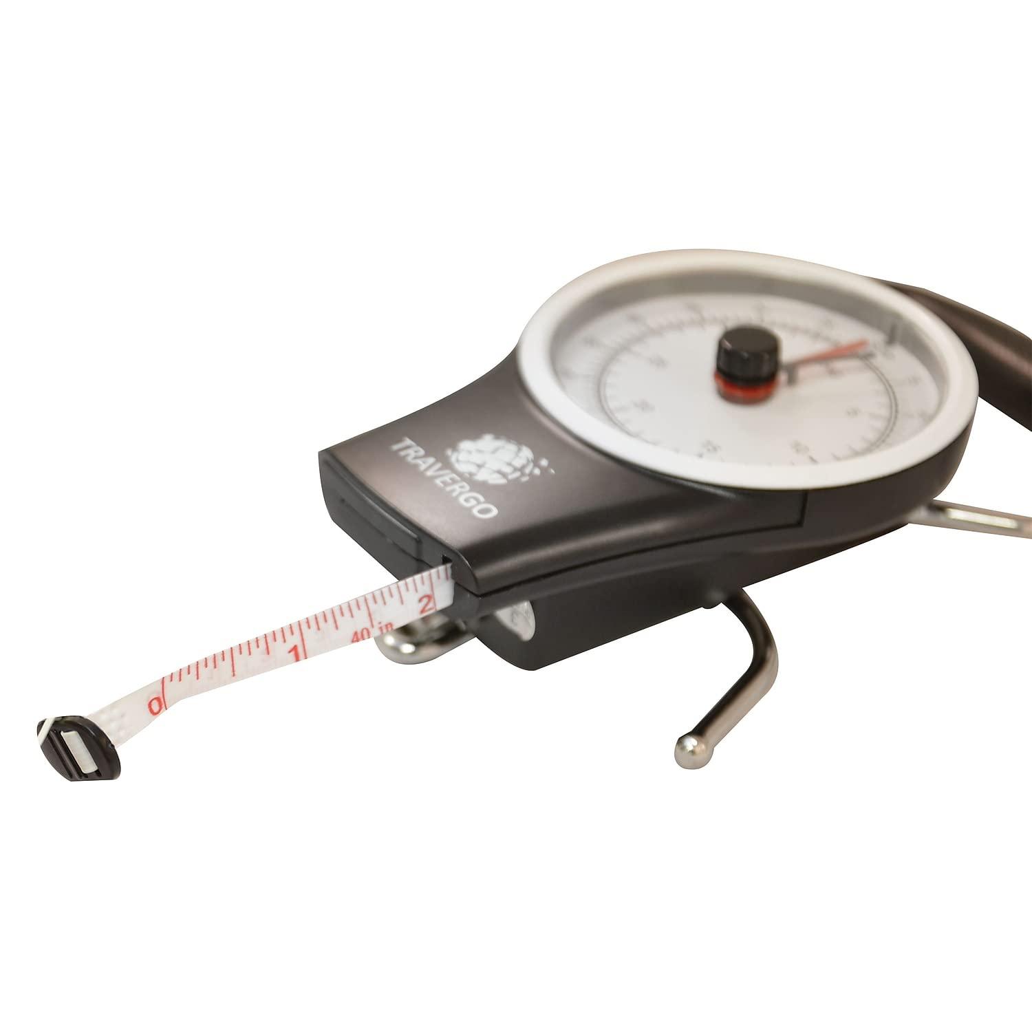 GoGreen Power (TR1300BK) Analog Luggage Scale with Hook, Analog Weighing Scale for Luggage with Built-in Measuring Tape, Weighs Luggage Up to 80 lbs / 36.28 kg, Black - Image 3