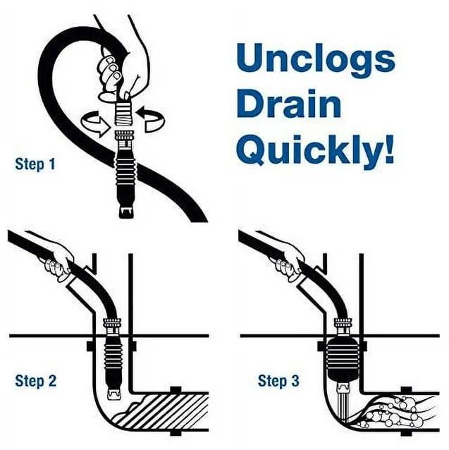 Drain King H34 Unclogs Sewer Lines, Main, and Outside Deck Drains, 3 To 4 Inch - Image 5