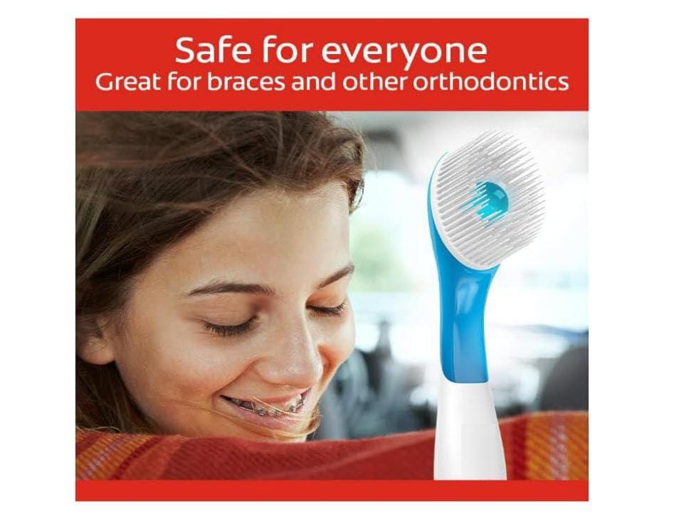 Colgate Max Fresh Wisp Disposable Mini Toothbrush, Peppermint - 24 Count, 5-Pack - Image 3