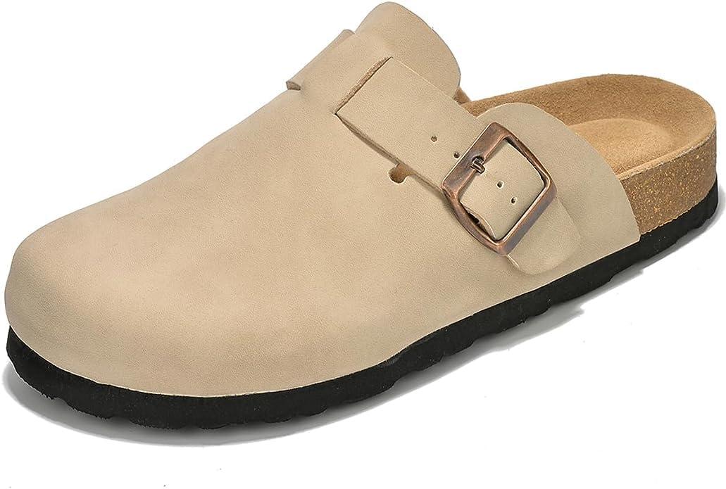 Project Cloud Genuine Leather Footbed Clogs for Women - Memory Foam Arch Support Slippers for Women - Trendy Slip-ons Women's Mules & Clogs Sandals (Benton) - Image 6