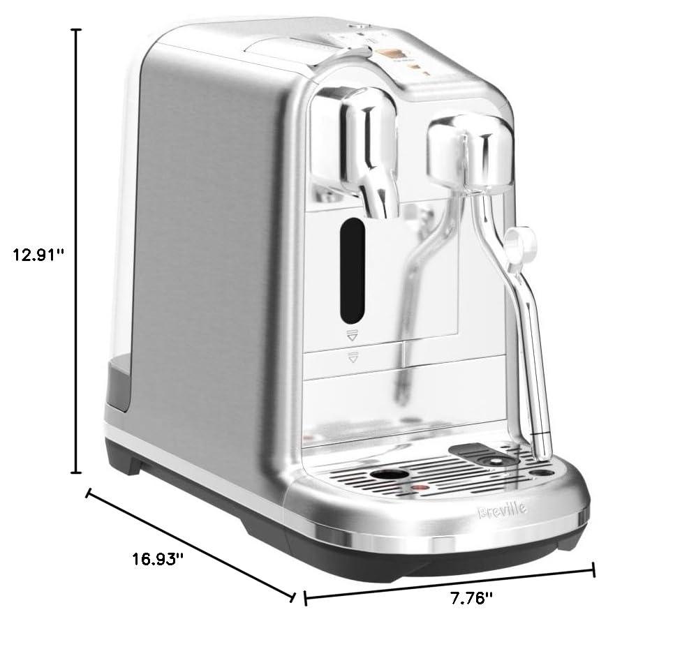 Nespresso Breville Creatista Pro BNE900BSS, Brushed Stainless Steel - Image 2