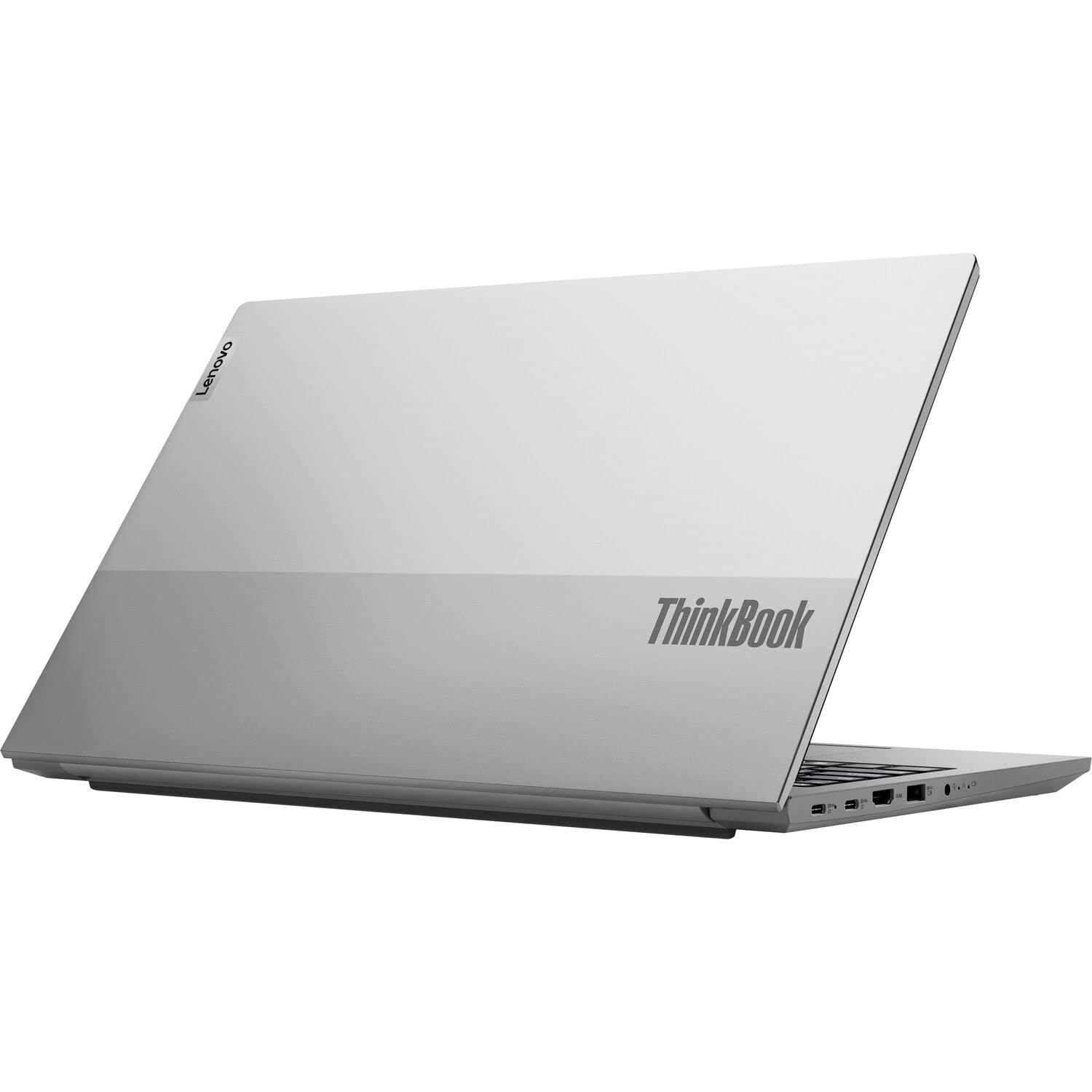 Lenovo ThinkBook 15 Business Laptop (15.6" FHD Anti-Glare, 16GB RAM, 512GB SSD, AMD Ryzen 7 5825U (> Intel i7-1165G7)), FHD Webcam w/ Shutter, Military Grade, Fingerprint, Ethernet, Win 11 Pro, Grey - Image 8