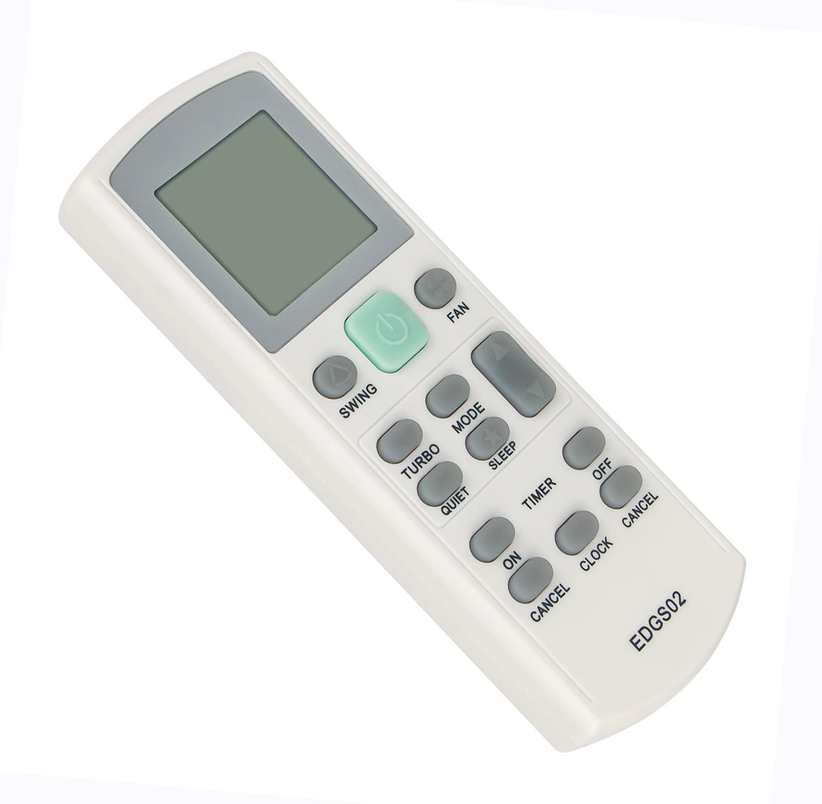 AULCMEET EDGS02 Replace AC Remote Control Compatible with Daikin/Acson Air Condtioner GS02 OM-GS02-0112 OM-GS02-1011 OM-GS02-1111(2) BRC52A61 BRC52A63 BRC52A62 R08019037090A R08019034086 - Image 2
