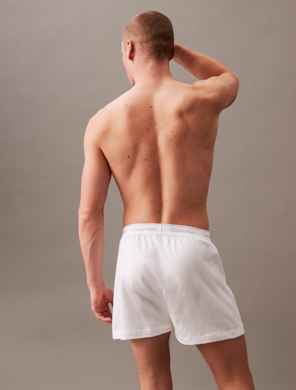 Calvin Klein Men's Cotton Classics 3-Pack Knit Boxer - Image 4