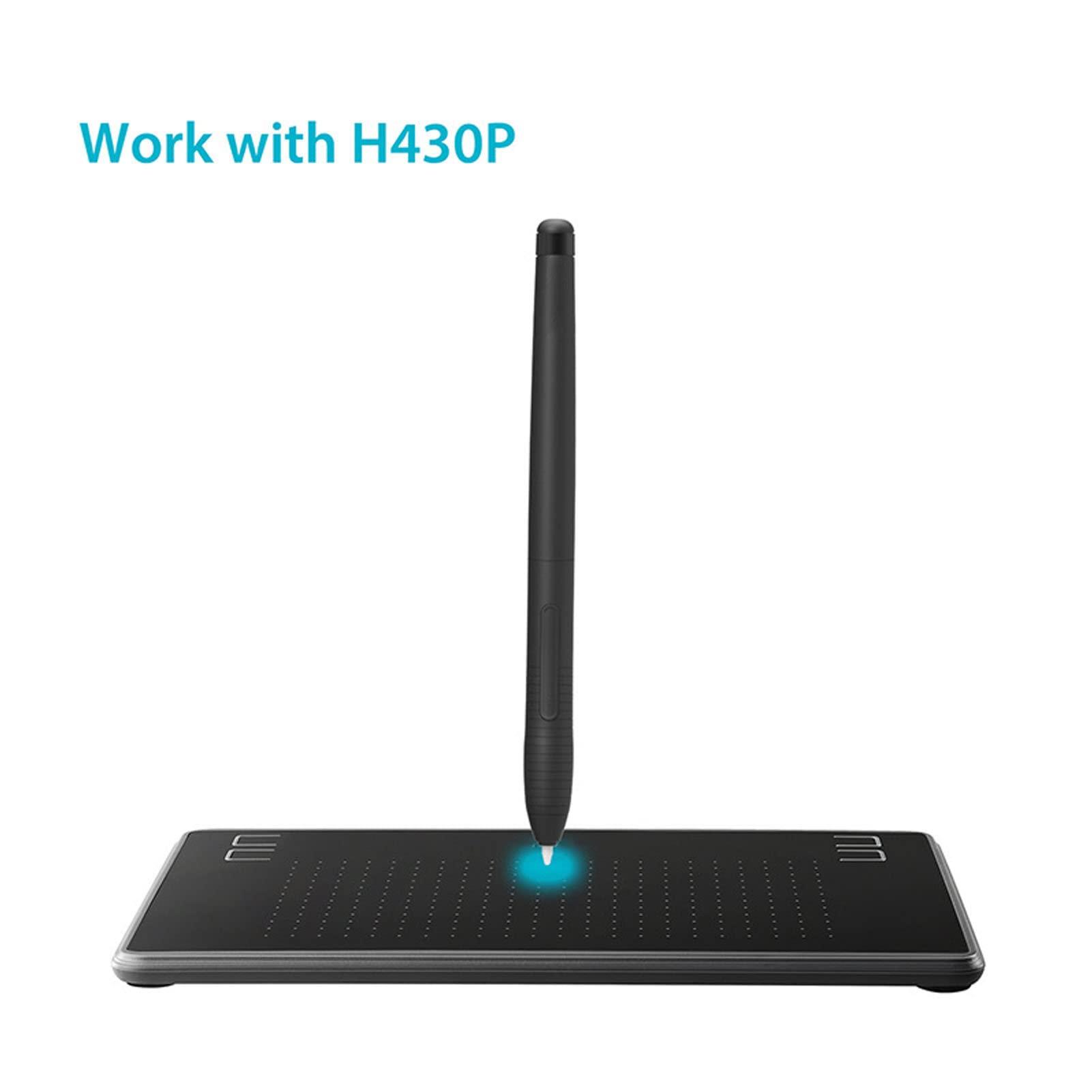 PW201 Stylus Pen for Huion HST640 H610PRO V2 HC16 HS64 HS610 GC610 H1161 H320M Drawing Tablet, Ergonomic Pen Replacement for Drawing Board - Image 5