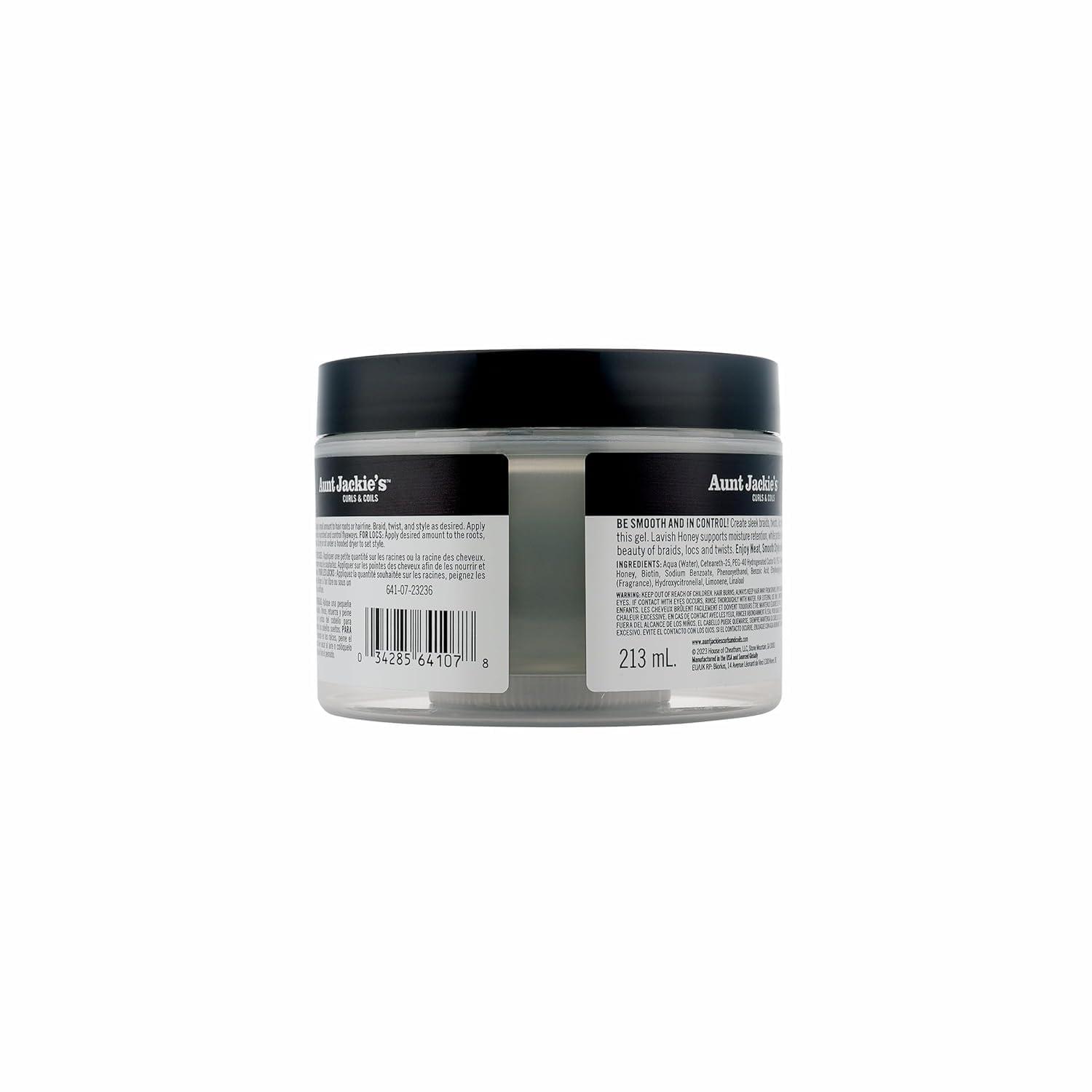 Aunt Jackie's Award-Winning Braid + Twist Collection Hold Tight Braid & Twist Gel with Extra Firm Hold, 7.5oz - Image 5