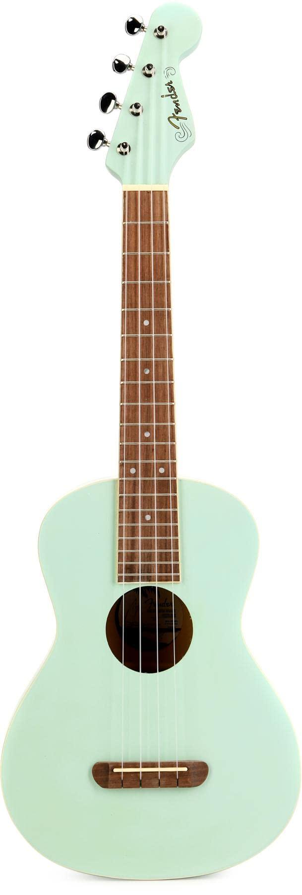 Fender Avalon Tenor Ukulele, Surf Green - Image 4