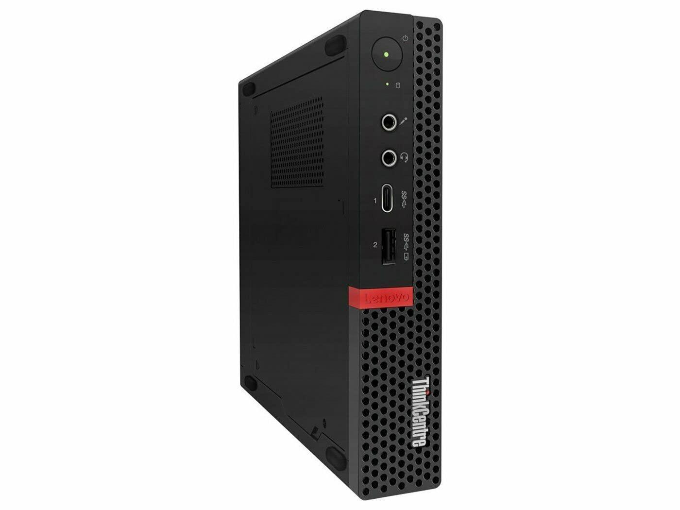 Lenovo ThinkCentre M920q Tiny Desktop,Intel 6 Core i5-8500T,16GB RAM,256GB NVME SSD,HDMI,DisplayPort,WiFi,Bluetooth,Wireless Keyboard Mouse,Windows 11 (Renewed)