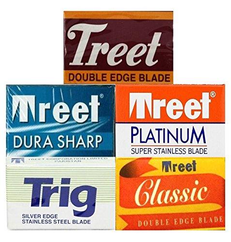 50 Treet Double Edge Razor Blades
