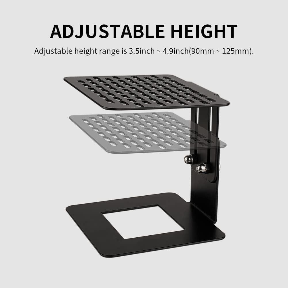watchget Coffee Weighing Rack Espresso Machine Electronic Scale Weighing Stand Stainless Steel Coffee Scale Rack Stem Waterproof Scale Rod Protection Rack Black - Image 3