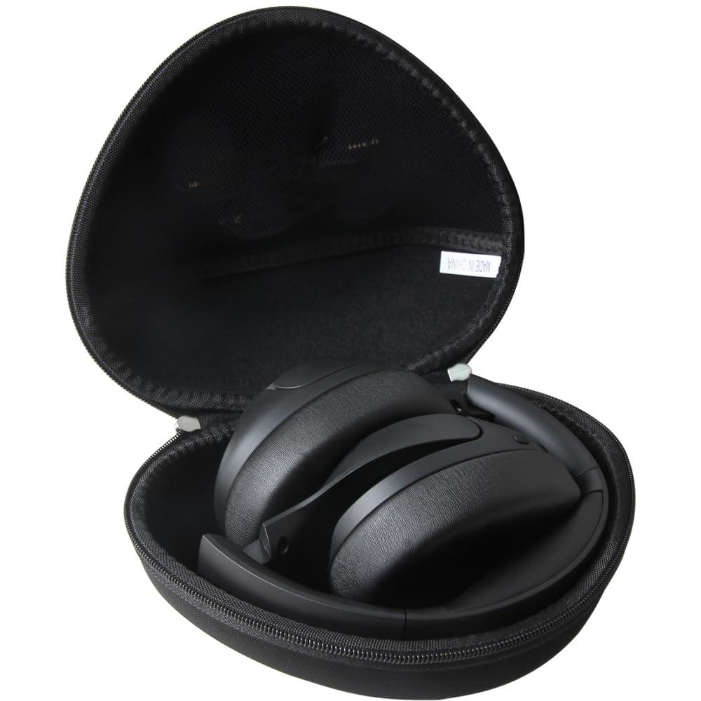 Hermitshell Hard Travel Case for TOZO HT2 Hybrid Active Noise Cancelling Headphones (Black)