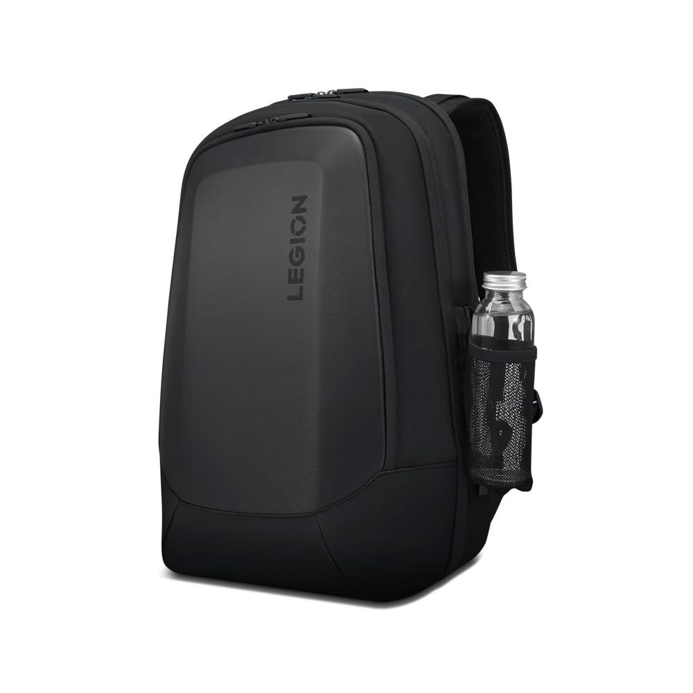 Lenovo - Legion 17” Armored Backpack – Gaming Laptop Bag – Double Layered Protection – Dedicated Storage Pockets – Durable Pack with EVA Front Shield - Image 4