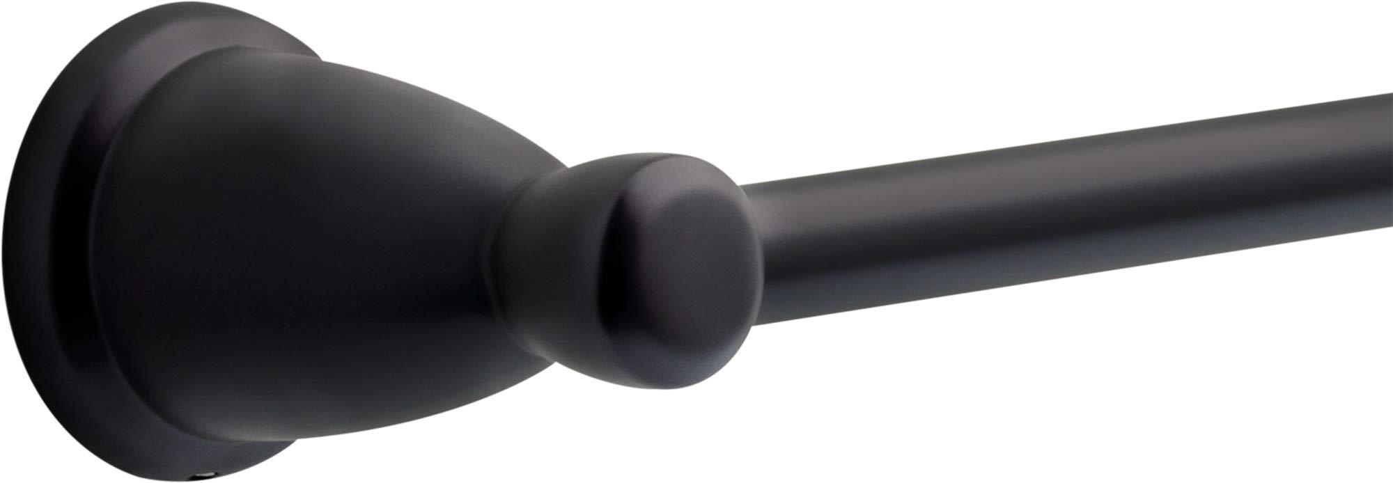 Franklin Brass Kinla (5-Pack) Bathroom Set Matte Black 18" and 24" Towel Bar Racks,Toilet Paper Holder, Hand Towel Holder, Hook | Bathroom Accessory Set Towel Holder 5-Piece Hardware Set KIN5PC-MB - Image 4