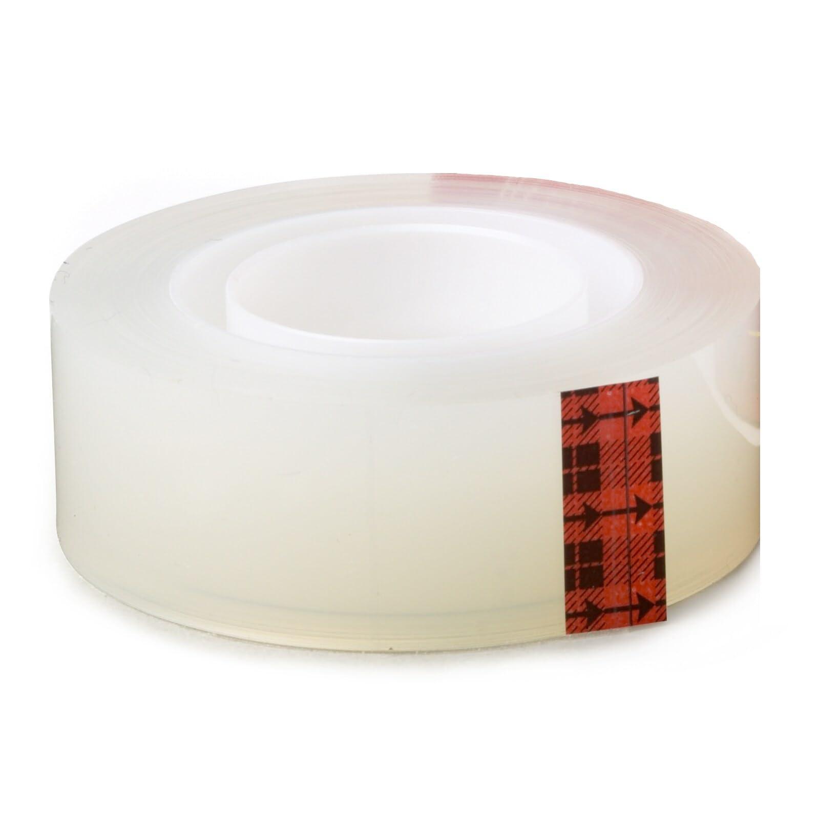 Scotch Transparent Tape, Clear Tape Engineered for Office and Home Use, 1 Inch Core 3/4 in x 1000 in, 3 Boxes - Image 2