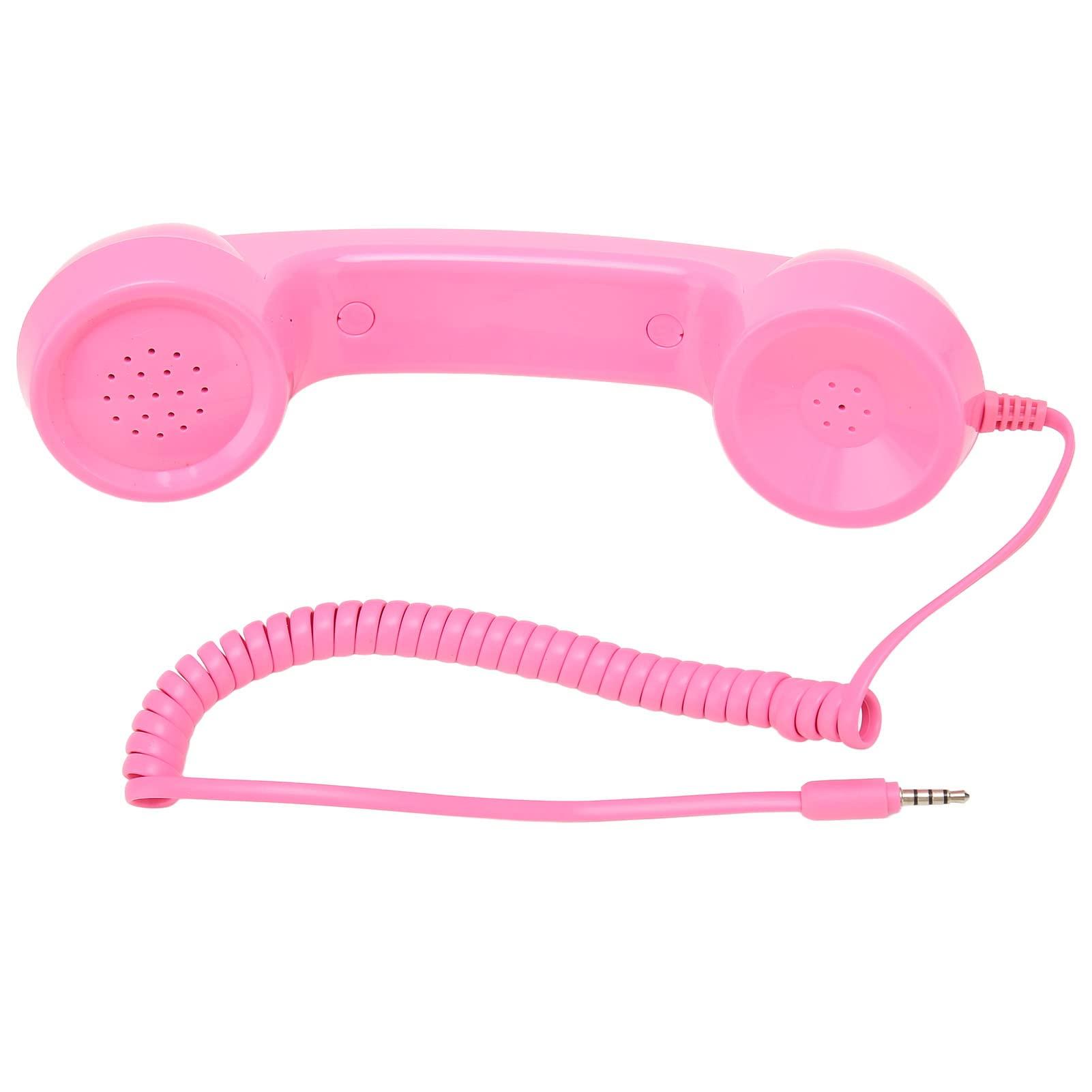 EIMSOAH 3.5mm Vintage Telephone Handset, Retro Phone Handset, Multifunction Old Style Handheld Cell Phone Receiver for Mobile Phones, Computers, Laptop (#1) - Image 7