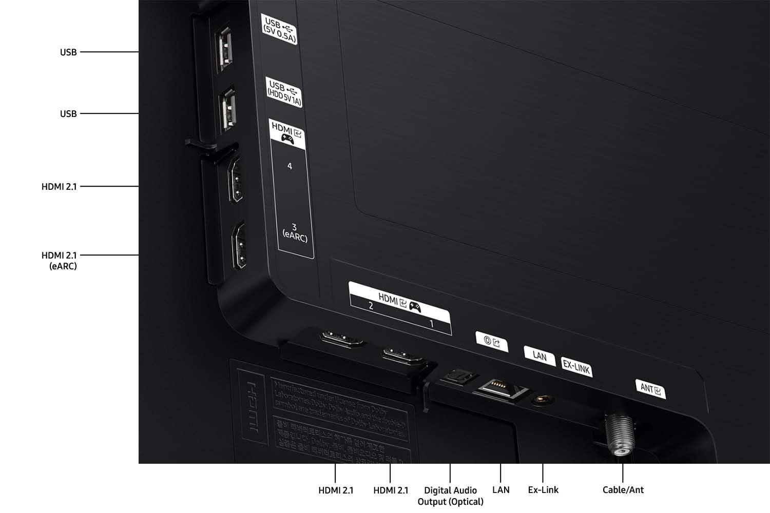 SAMSUNG 48-Inch S90D Series OLED Smart TV QN48S90D, Alexa Built-in, 4K, 4K AI Upscaling, 2024 Model, Class, HDR, w/Dolby Atmos, Object Tracking Sound Lite, Motion Xcelerator, Real Depth Enhancer - Image 6