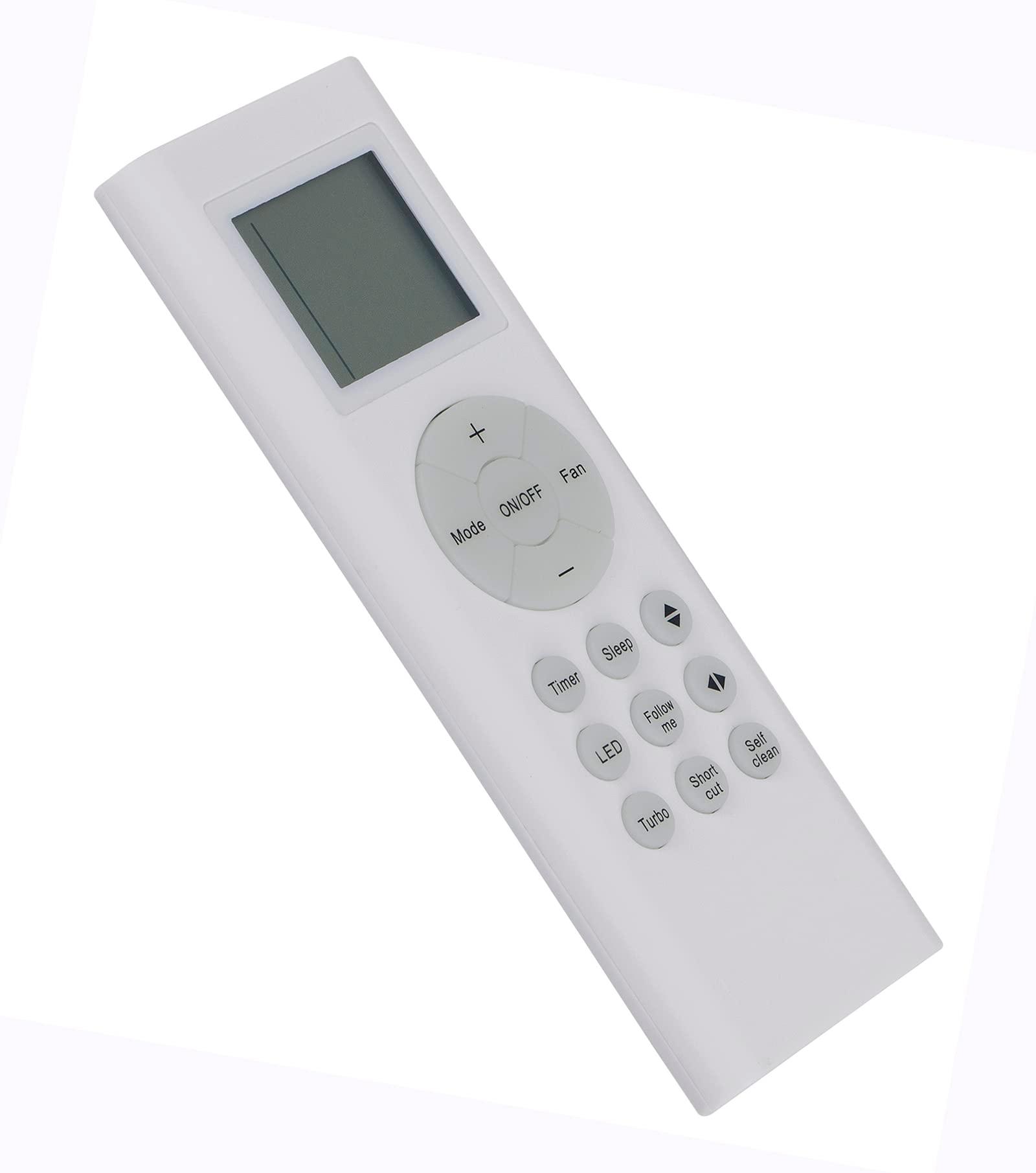 RG66A1/BGEF Replace AC Remote Control Compatible with Midea & Pioneer Senville Kaden Air Condtioner KS09 KS12 KS18 KS24 KS28 WYS009AMFI17RL WYS012G-19 RG66B6/BGEFU1 RG66A2/BGEFU1 RG66A1/BGEFU1 - Image 2