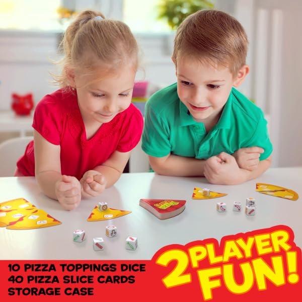 University Games, Pizza Party Dice Game, Dice Game for Kids and Families, Ages 6+ - Image 2