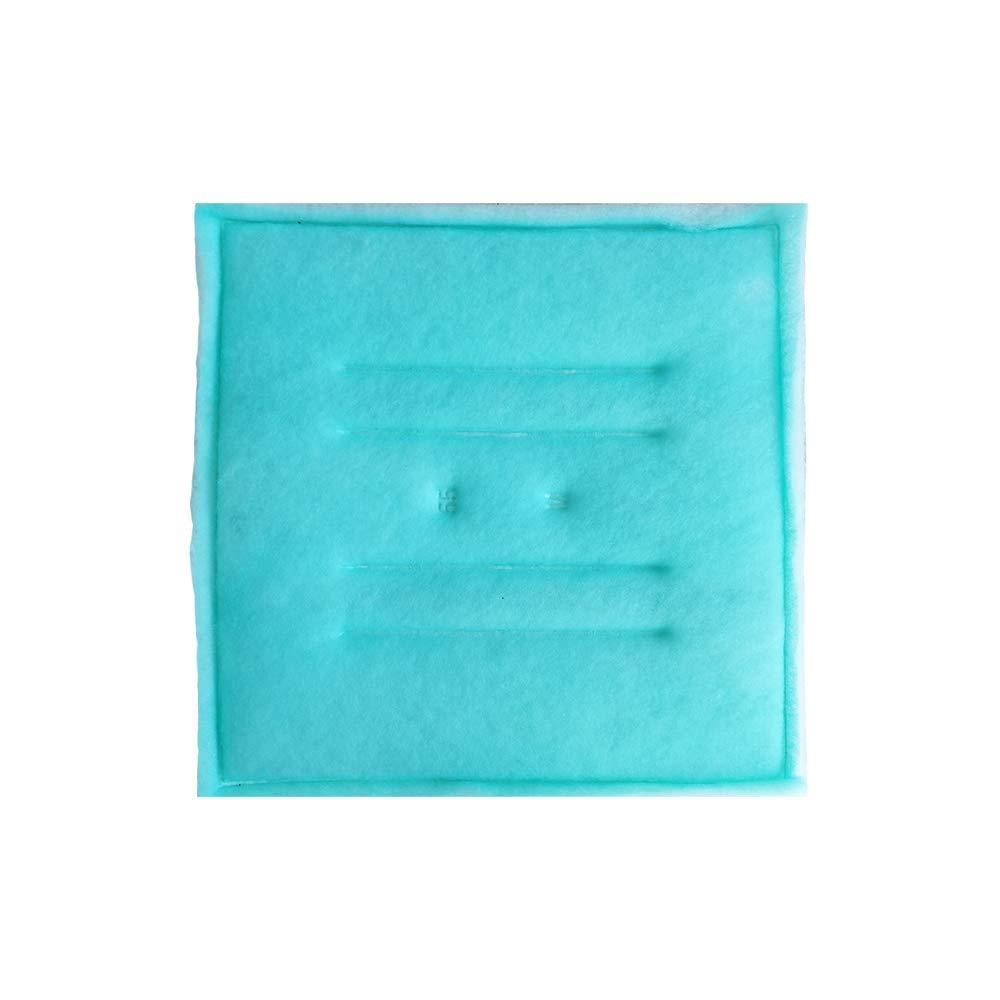 Hiton Paint Spray Booth Tacky Intake Filter Pad 20" x 20" (20 Pack), Series 55 (Internal Wire)