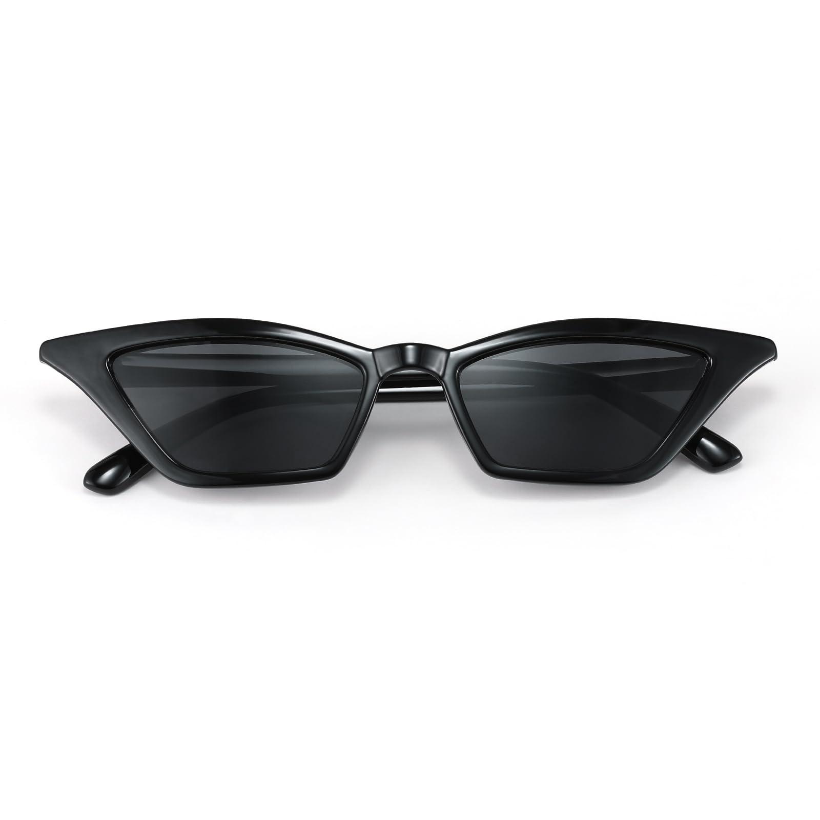 FEISEDY Small Cat Eye Sunglasses Vintage Square Shade Women Eyewear B2291 - Image 7