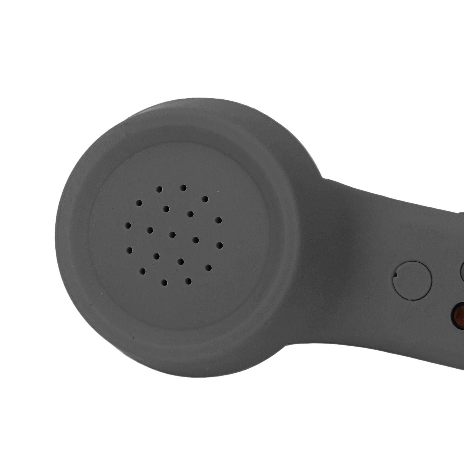 3.5mm Vintage Retro Telephone Handset, Cell Phone Receiver, Radiation Proof Retro Handset, Microphone Speaker for Cellphone Smartphone, Handheld Old Telephone Headset (Black) - Image 9
