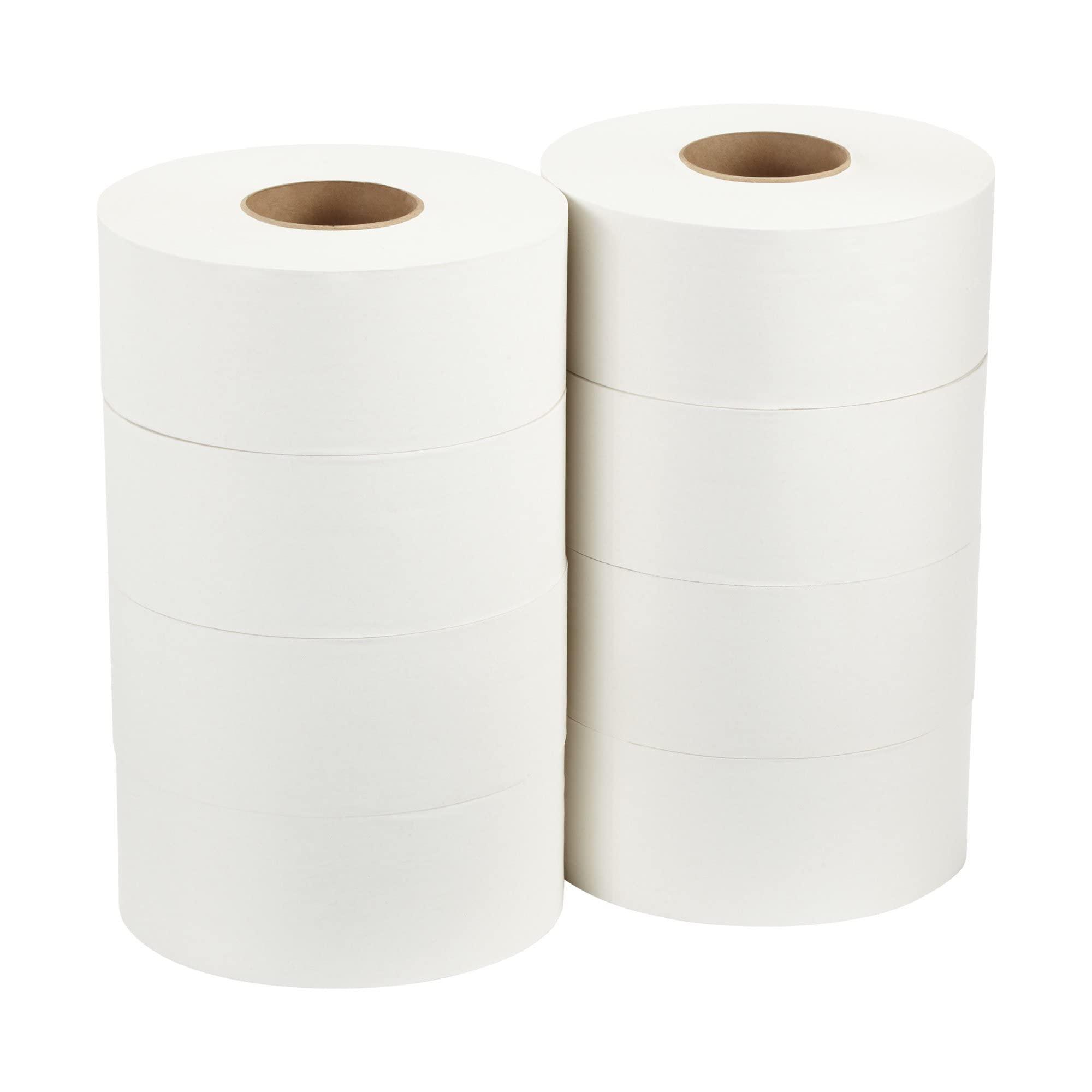 PACIFIC BLUE BASIC® JUMBO JR. 2-PLY HIGH-CAPACITY TOILET PAPER, WHITE, 8 ROLLS PER CASE - Image 3