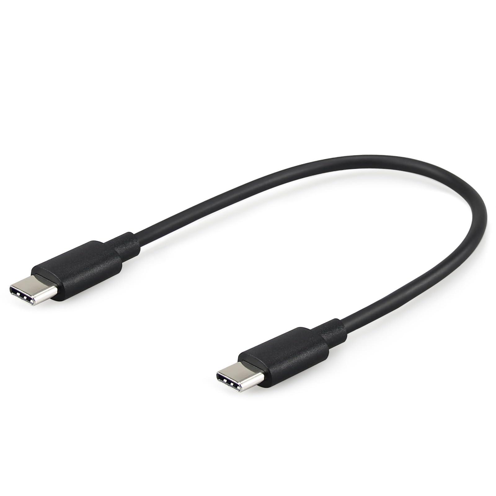 10-Inch Short USB C Cable - Type C to C Charging Cords for iPhone 16/15, Compatible with Google Pixel, Nexus, Samsung Z Fold, Flip, A, Note, and Tab